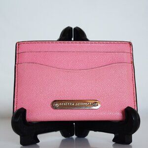 Rebecca Minkoff Pink Leather Card Case Holder
